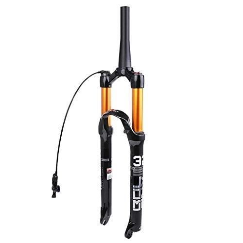 Tenedores de bicicleta de montaña : TYXTYX FKA002 Horquilla Delantera para Bicicleta de montaña 26"27, 5" 29", Suspensión MTB 120 mm de Viaje Aleación 1-1 / 8 Horquillas neumáticas