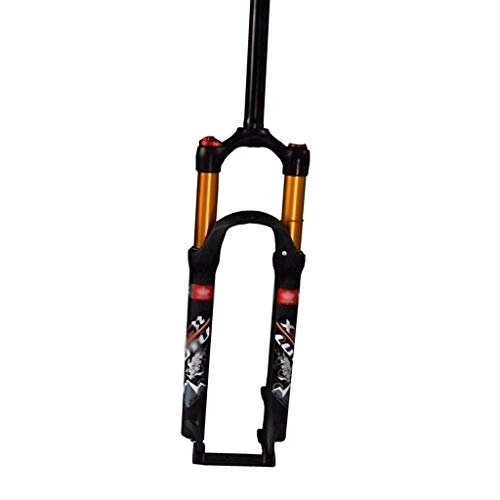 Tenedores de bicicleta de montaña : TYXTYX Horquilla de Bicicleta de montaña 26 / 27, 5 / 29 Pulgadas Aleación de magnesio MTB Horquilla de suspensión Viaje 120mm Freno de Disco Control de Hombro Bloqueo ABS
