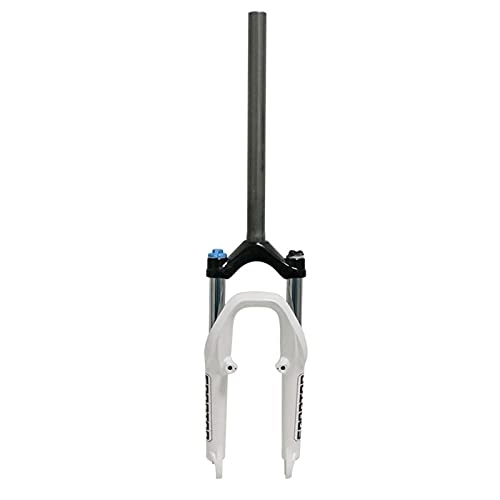 Tenedores de bicicleta de montaña : TYXTYX Horquilla de Bicicleta MTB de 20 Pulgadas, Bloqueo de Hombro de aleación de Aluminio, Horquilla de suspensión de Amortiguador de 1-1 / 8", Horquilla de 120 mm de Recorrido