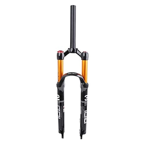 Tenedores de bicicleta de montaña : TYXTYX Horquilla de suspensión de aleación de magnesio para Bicicleta MTB 26 / 27.5 / 29 Pulgadas, 1-1 / 8"Recorrido: Horquilla Delantera de Bicicleta de 120 mm