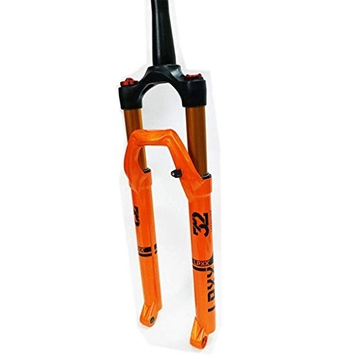 Tenedores de bicicleta de montaña : TYXTYX Horquilla de suspensión de Bicicleta 26 / 27.5 / 29 Pulgadas Horquilla de Aire para Bicicleta de montaña Suspensión Control de Hombro Aleación de Aluminio Viaje: 100 mm