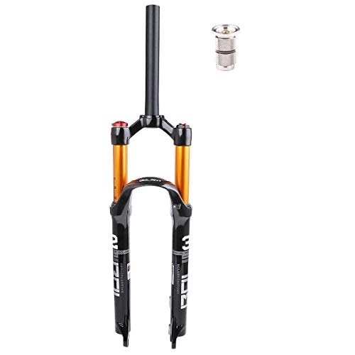 Tenedores de bicicleta de montaña : TYXTYX Horquilla de suspensión neumática para Bicicleta MTB 26 27, 5 29 Pulgadas, para MTB, Bicicletas Todo Terreno XC, Amortiguador de Ciclismo de Descenso