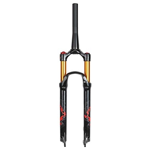 Tenedores de bicicleta de montaña : TYXTYX Horquilla Delantera MTB 26 27, 5 29 Pulgadas Aleación de Aluminio Ultraligera 120mm Suspensión de Bicicleta de Viaje Horquillas de Aire Amortiguador