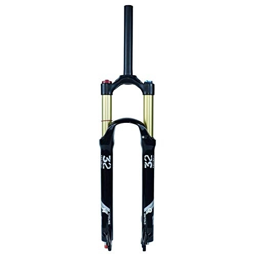 Tenedores de bicicleta de montaña : TYXTYX Horquilla Delantera para Bicicleta de montaña 26"27, 5" 29"MTB 1-1 / 8" Suspensión neumática Ultraligera 120 mm Recorrido QR 9 mm