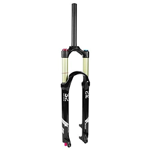 Tenedores de bicicleta de montaña : TYXTYX Horquillas de Bicicleta MTB 26 / 27.5 / 29 Pulgadas, Recorrido Ultraligero 120 mm 9 mm Horquilla de suspensión neumática QR Amortiguador Delantero