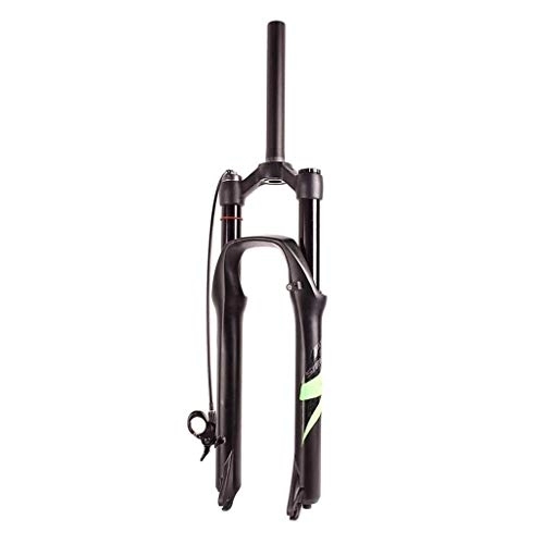 Tenedores de bicicleta de montaña : TYXTYX Horquillas de suspensión para Bicicleta de montaña 26"29er Horquilla MTB 27, 5 Pulgadas, aleación Ligera 1-1 / 8" Recorrido de Choque Efectivo: 120 mm - Negro