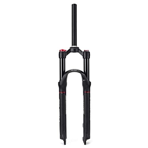 Tenedores de bicicleta de montaña : TYXTYX Horquillas MTB de 26 / 27.5 / 29 Pulgadas Aleación de magnesio Recta 1-1 / 8"Bloqueo Manual Suspensión neumática Negro