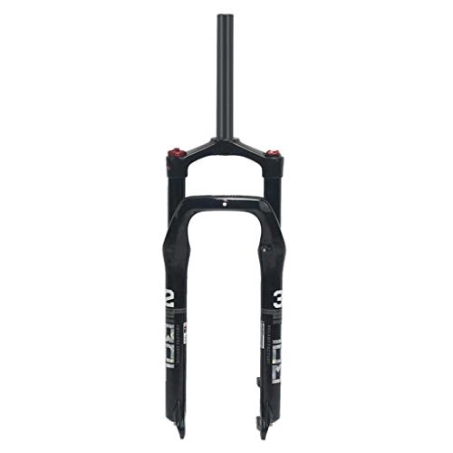 Tenedores de bicicleta de montaña : TYXTYX Snow Bike MTB Air Fat Fork 26 Horquillas de suspensión de aleación de Aluminio para Bicicleta de montaña con neumáticos de 4.0
