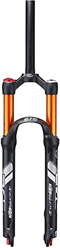 Tenedores de bicicleta de montaña : WYJW Horquilla de suspensión de Bicicleta 26 27, 5 Pulgadas MTB Horquilla Delantera de Aire Ajuste de amortiguación Accesorios de Bicicleta