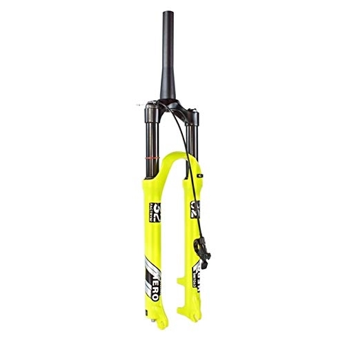 Tenedores de bicicleta de montaña : WYJW Horquilla de suspensión de Bicicleta MTB 26 27, 5 29 Pulgadas Horquilla Horquilla de suspensión de Bicicleta Amortiguador de Aire Freno de Disco Bloqueo Manual / Remoto Recorrido 11