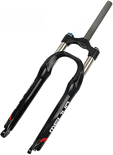 Tenedores de bicicleta de montaña : WYJW Horquilla de suspensión para Bicicleta de montaña de 26 Pulgadas, Horquilla de suspensión de aleación de Aluminio para Bicicleta MTB, Horquilla Delantera Recta, Bloqueo Manual