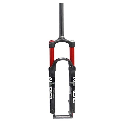Tenedores de bicicleta de montaña : WYJW Horquillas de suspensión de Bicicleta de aleación de Aluminio, Horquilla Delantera de Bicicleta de montaña de 26 / 27, 5 / 29 Pulgadas, Horquilla de suspensión de Doble cámara de ai