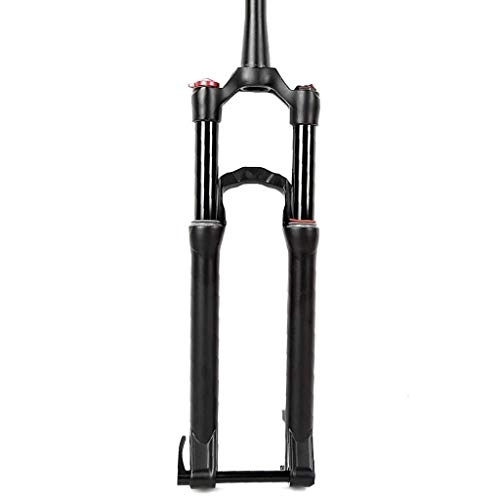 Tenedores de bicicleta de montaña : WYJW Horquillas de suspensión de Bicicleta MTB 27, 5 / 29 Pulgadas Horquilla de Descenso Amortiguador de Aire Freno de Disco Tubo cónico 39, 8 mm Viaje 105 mm HL Bloqueo de Corona para /