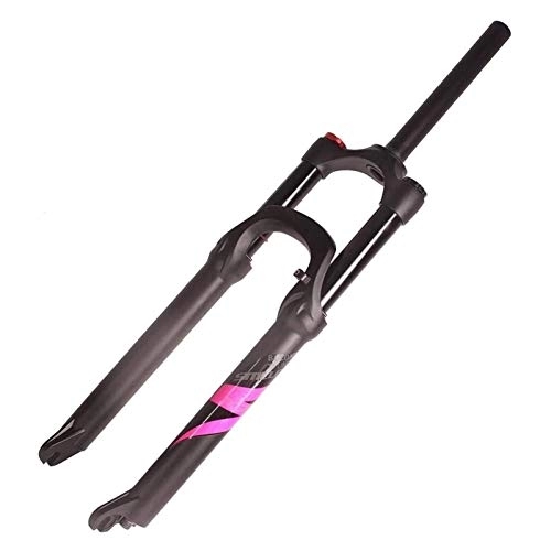 Tenedores de bicicleta de montaña : WYJW Horquillas Delanteras de magnesio Allo MTB 26 / 27, 5 / 29 Pulgadas, Horquilla de suspensión de presión de Aire, Recorrido de 120mm, Accesorios de Bicicleta