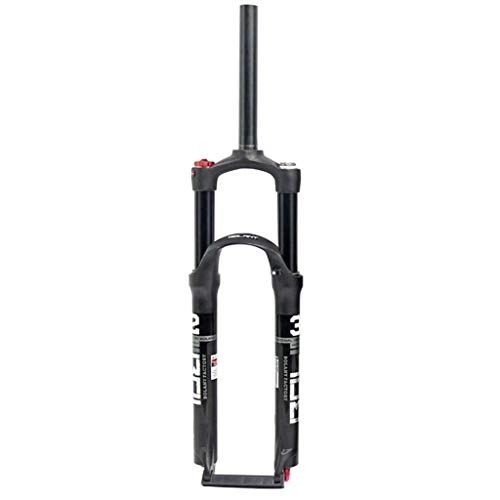 Tenedores de bicicleta de montaña : WYJW Suspensión Horquilla de suspensión de 26 / 27, 5 / 29 Pulgadas, Control de Hombro de Horquilla de Gas para Bicicleta MTB de aleación de magnesio Ligera de 1-1 / 8 ', 100 mm