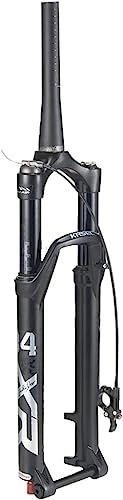 Tenedores de bicicleta de montaña : YANHAO Horquilla de suspensión 26 27, 5 29 Eje pasante 15 mm × 100 mm, Recorrido 120 mm Ajuste de Rebote Horquillas Delanteras for Bicicleta de montaña