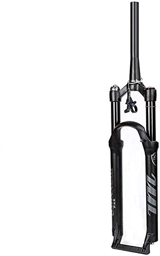Tenedores de bicicleta de montaña : YBNB Horquilla De Aire Downhill MTB 26 / 27.5 / 29 Pulgadas Horquilla De Suspensión Amortiguador Tubo Recto / Cónico Amortiguación Ajustable Suspensión Recorrido 120 Mm para MTB City Bike City Bi