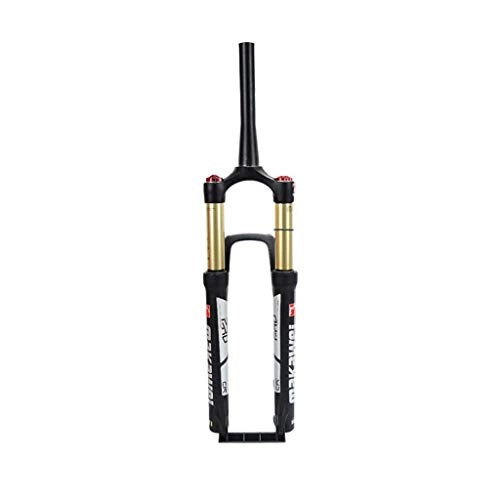 Tenedores de bicicleta de montaña : YBNB Horquilla De Suspensión Control De Hombro De Amortiguación Frontal Cónico De Tubo Recto De Gas De Bicicleta De 26 Pulgadas