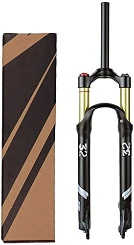 Tenedores de bicicleta de montaña : YBNB Horquillas De Suspensión De Bicicleta De 26 / 27, 5 / 29 Pulgadas, Tubo Recto De 1-1 / 8"Suspensión De Estructura De Presión De Aire Bicicleta De Montaña
