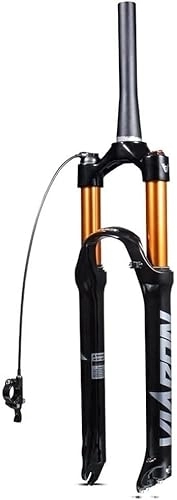Tenedores de bicicleta de montaña : ZECHAO 26 / 27.5 / 29 Pulgadas de Bicicleta de montaña aérea MTB Tenedor de suspensión Delantera 1-1 / 2 "Viaje de aleación de magnesio 120mm QR 9mm Accesorios de Ciclismo Horquilla Suspensión (Color :