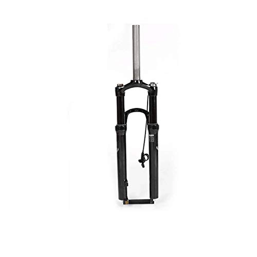 Tenedores de bicicleta de montaña : ZNND Mountain Bike Tenedor para Suspensin Cuesta Abajo Frente De Choque 29 / 27.5 Pulgadas Tubo Interior Negro Presin Hidrulica Control Aluminio Magnesio (Tamao : 27.5inch)