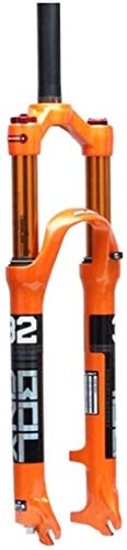 Tenedores de bicicleta de montaña : ZQTG Horquilla de suspensión para Bicicleta de montaña de 26 / 27.5 / 29 Pulgadas, línea de Hombro de Horquilla de Gas para Bicicleta MTB de aleación de magnesio Ligera 1-1 / 8 (L0) （RL） Carrera de