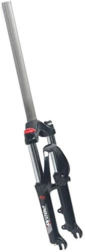 Tenedores de bicicleta de montaña : ZQTG Horquilla de suspensión para Bicicletas Aleación de Aluminio 20 Pulgadas Control mecánico del Hombro Se Puede Bloquear Horquilla Cuesta Abajo Carrera: 100 mm para Bicicletas Plegables