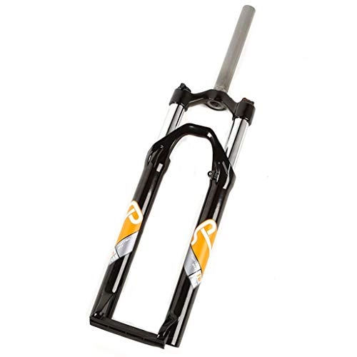 Tenedores de bicicleta de montaña : ZQTG MTB 27, 5 Pulgadas Horquilla De Bicicleta Suspensión Mecánica Amortiguador De Bicicleta Carrera 100Mm Freno De Disco De Bloqueo Abs