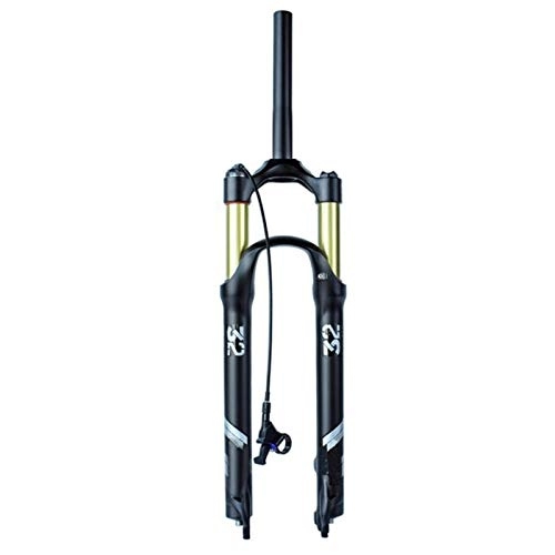 Mountain Bike Fork : 1-1 / 8" Mountain Bike Front Fork, 26 / 27.5 / 29in Bicycle Magnesium Alloy Suspension Forks Fit XC / AM / FR Cycling (Size : 27.5inch)