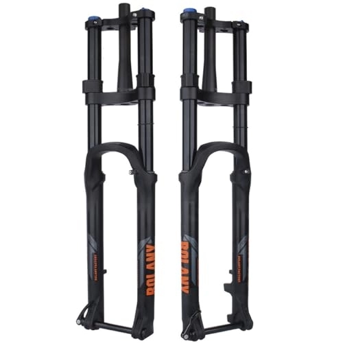 Mountain Bike Fork : 1-1 / 8'' Tapered Mountain Front Fork Air Shock Absorber 27.5 / 29 Inch Bicycle Suspension Forks Thru Axle 15 * 110mm 180mm Travel Shoulder Control Damping (Color : Black, Size : 27.5inch)