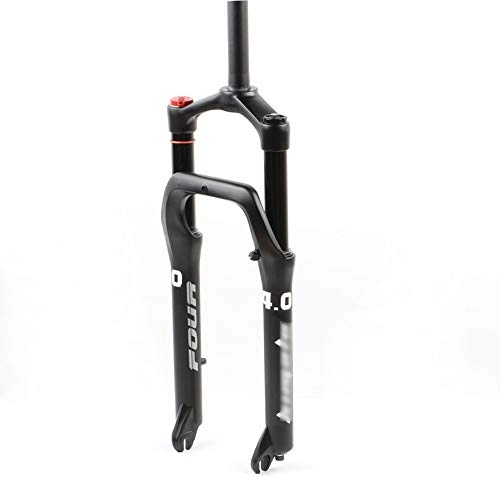 Mountain Bike Fork : 24 Inch Bicycle Front Fork / , Bicycle MTB Fork / Wide Tire 4.0 Fat Fork / Disc Brake / Support 75mm Disc Brake Disc / Air Fork / Upper Tube 28.6mm*220mm / Opening 135mm