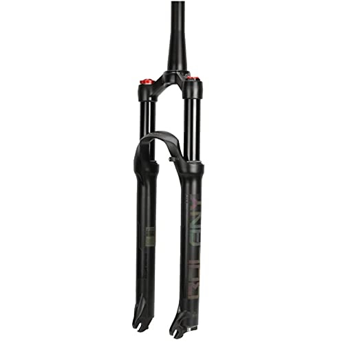 Mountain Bike Fork : 26 / 27.5 / 29 Inch Mountain Bicycle Suspension Forks, Magnesium Alloy Damping Adjustment Air Suspension Front Fork 120mm Travel, 9mm Axle, 28.6MM Manual .C-27.5 inch