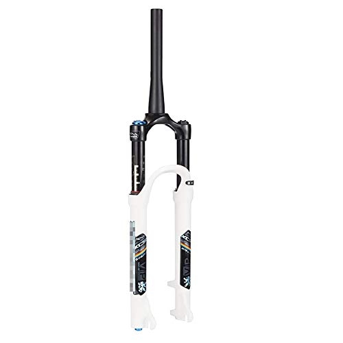 Mountain Bike Fork : 26 / 27.5 / 29 Inch Mountain Bike Front Fork / Bicycle MTB Fork, Mountain Bike Clarinet Damping Air Fork / Stroke 120mm / Opening 100 * 15mm / 28.6 * 220mm Spinal Canal / Pure Disc Version