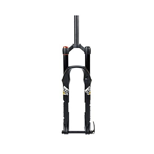 Mountain Bike Fork : 26 In MTB Suspension Forks MTB AM 2.4 Inches Tire Air Fork Damping Adjustment Barrel Shaft External Travel : 160mm Aluminum Magnesium Alloy 1926g Manual Control / line Control, D