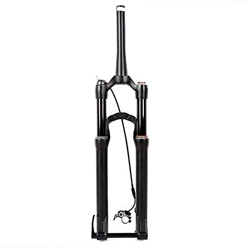 Mountain Bike Fork : 27.5 / 29 inch Mountain Bike Front Fork Rebound Adjust, MTB Air Fork 100mm Travel, fit Road / Mountain Bicycle XC / AM / FR Cycling 27.5inch