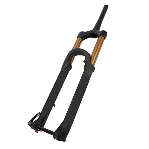 Mountain Bike Fork : 27.5 Inch Bicycle Front Fork, Higher Safety Factor 27.5 Inch Mountain Bike Suspension Fork Silent Ride for Outdoor Cycling