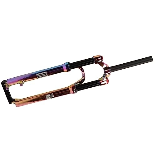 Mountain Bike Fork : 29 Inch Mountain Bike Front Air Fork Double Air Chamber Fork Bicycle Shock Absorber Front Fork