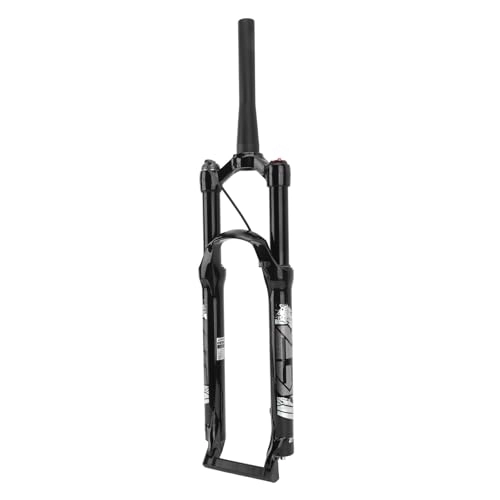Mountain Bike Fork : 29 Inch Mountain Bike Suspension Front Fork with Remote Lockout, Tapered Steerer Alloy Bike Suspension Front Fork for A