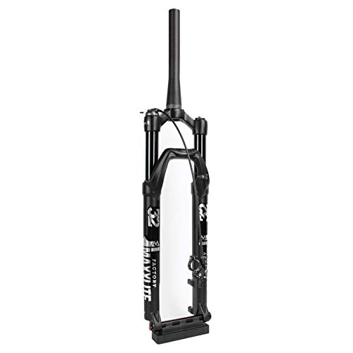 Mountain Bike Fork : 29 inch suspension fork MTB air fork, tapered, through-axle fork 15x110mm remote lockout for mountain bike bike