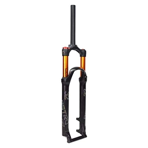 Mountain Bike Fork : aiNPCde 26 / 27.5 / 29 Inch Mountain Bike Front Fork 1-1 / 8" Air Suspension Forks Straight / Conical Tube Travel: 120mm (Color : Manual Lockout, Size : 27.5 inches)