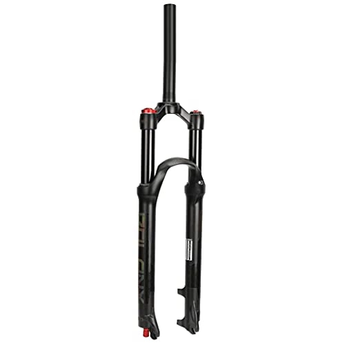 Mountain Bike Fork : aiNPCde 26 27.5 29 Inch MTB Air Front Fork Travel 120mm Suspension for Mountain Bike XC Offroad Bike Disc Brake Bicycle (Color : Straight manual lockout, Size : 27.5 inch)