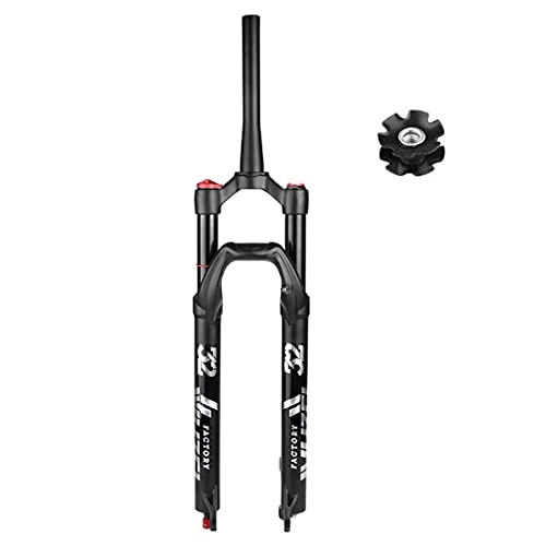 Mountain Bike Fork : aiNPCde 26 / 27.5 / 29 inch MTB Air Suspension Fork, Rebound Adjust 1-1 / 8”XC AM Ultralight Mountain Bike Front Forks Travel 120mm QR 9mm (Shape : Tapered-ML, Size : 26inch)
