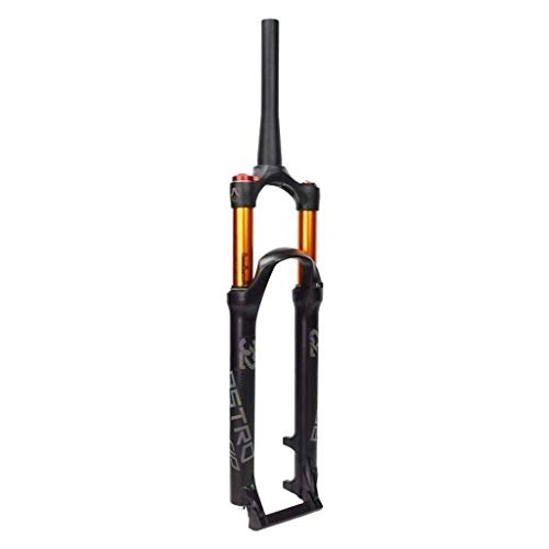 Mountain Bike Fork : aiNPCde Bike Suspension Fork 26 / 27.5 / 29 Inch MTB Air Front Fork, Black Travel 120mm (Color : Manual Lockout, Size : 29 inches)