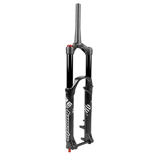 Mountain Bike Fork : aiNPCde Mountain Bike DH AM MTB Suspension Fork 27.5 29 Inch Travel 180mm Thru Axle 15x110mm, 1-1 / 2" Tapered Tube Manual Lockout with Damping Adjustment Bicycle Front Fork