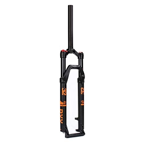 Mountain Bike Fork : aiNPCde Mountain Bike Suspension Front Forks MTB Bicycle 27.5 29 Inch Wheel Quick Release Disc Air Fork (Color : Black, Size : 27.5 inches)