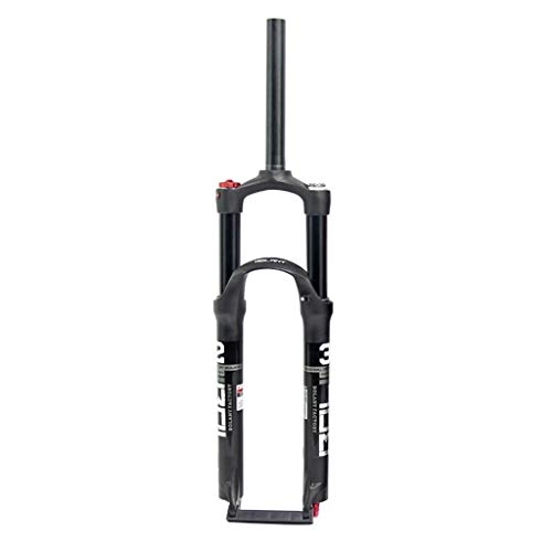 Mountain Bike Fork : aiNPCde MTB Front Fork 26" 27.5 inch 29er Bike Suspension Fork, Alloy Double Air Chamber Shock Absorber for 160-180mm Disc (Size : 29 inches)