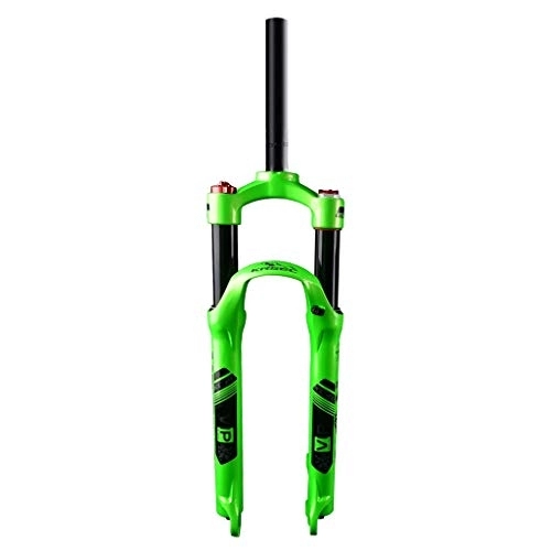 Mountain Bike Fork : aiNPCde MTB Suspension Fork 26 27.5 Inch, Bike Alloy Forks Shock Absorber 120mm Travel Green (Size : 27.5 inches)