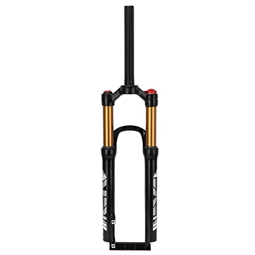 Mountain Bike Fork : Air Suspension Fork, Mountain Bike Front Fork 120mm Stroke Mg Aluminum Alloy Bicycle Suspension Air Fork Straight Steerer Manual Lockout 26inch