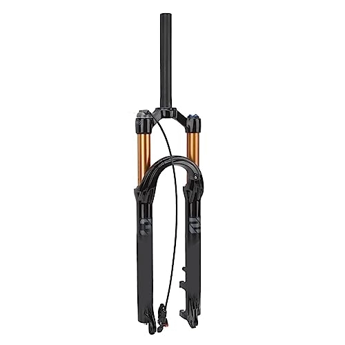 Mountain Bike Fork : Airshi Bicycle Front Forks, Aluminum Alloy Stable Road Bicycle Forks Remote Locking for Road Riding