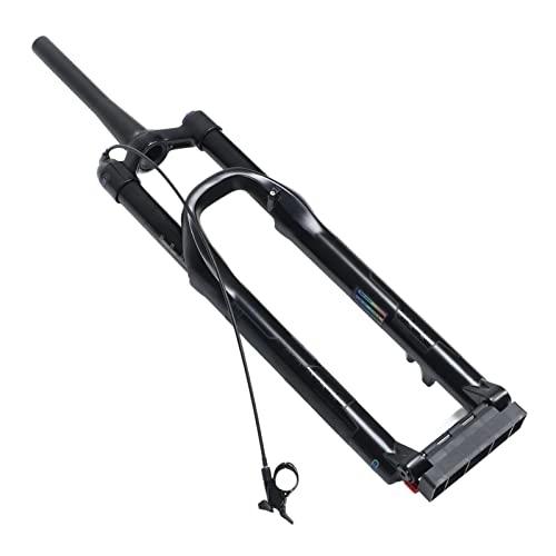 Mountain Bike Fork : Airshi Bicycle Suspension Front Fork 140 Stroke Heavy Duty Mountain Bike Front Fork Good Lockout Control For Replacement